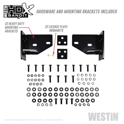 Westin/HDX Bandit 11-16 Ford F-250 / F-350 Front Bumper - Black - 58-31115