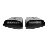 Westin 18-20 Jeep Wrangler JL 2dr LED Hood Scoops - Textured Black - 62-41115