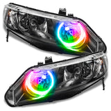 Oracle Honda Civic Sedan 06-11 Halo Kit - ColorSHIFT 2 - 1333-333