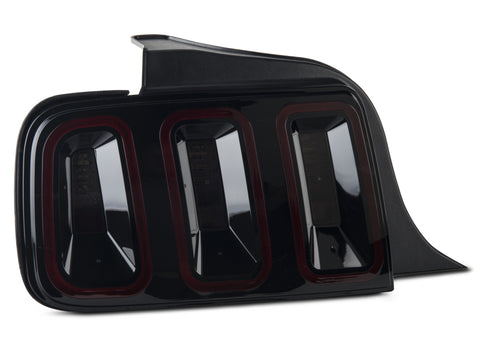 Raxiom 05-09 Ford Mustang Gen5 Tail Lights- Black Housing (Smoked Lens) - 49169