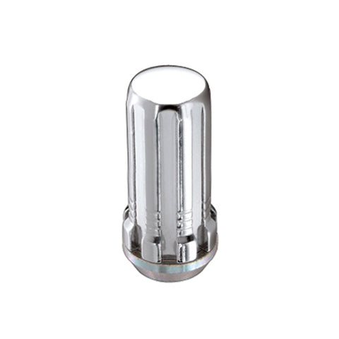 McGard SplineDrive Lug Nut (Cone Seat) M14X1.5 / 1.935in. Length (4-Pack) - Chrome (Req. Tool) - 65310