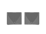 WeatherTech 13+ Lexus ES Rear Rubber Mats - Grey - W290GR