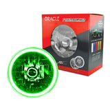 Oracle Pre-Installed Lights 7 IN. Sealed Beam - Green Halo - 6905-004