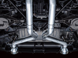 AWE 2023 Nissan Z RZ34 RWD Track Edition Catback Exhaust System w/ Chrome Silver Tips - 3020-32400