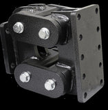 Gen-Y Victory Lane Torsion-Flex Flat Plate Trailer Coupler (1.5K-2.4K TW 21K Towing) - GH-10052