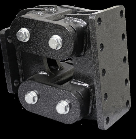 Gen-Y Victory Lane Torsion-Flex Flat Plate Trailer Coupler (1.5K-2.4K TW 21K Towing) - GH-10052