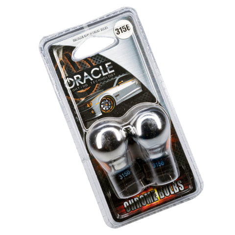 Oracle 3156 Chrome Bulbs (Pair) - Amber - 5510-005