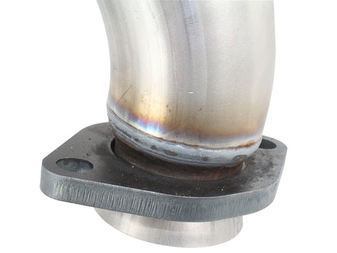 aFe Power Twisted Steel Loop Delete D/P Stainless Steel 12-14 Jeep Wrangler (JK) V6 3.6L - 48-46209