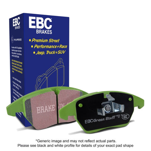 EBC 2018+ Honda Accord Sedan 1.5T Greenstuff Front Brake Pads - DP23109