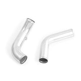 Mishimoto Ford Ranger 3.2L Diesel Intercooler Kit 2011+ Black w/ Polished Pipes - MMINT-RGR-11KBKP