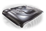 DV8 Offroad 18+ Jeep JL Rubicon Replica Hood - HDMBJL-TA