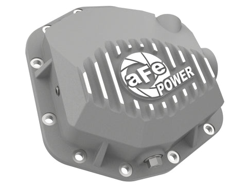 aFe Power Street Series Rear Differential Cover Raw w/Machined Fins 18-21 Jeep Wrangler JL Dana M200 - 46-71090A