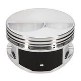 JE Pistons 350 SBC FLAT TOP 18 Set of 8 Pistons - 190422