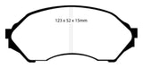 EBC 99-02 Mazda Protege 1.6 Redstuff Front Brake Pads - DP31302C