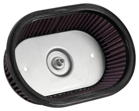 K&N Universal Custom Air Filter - Oval Shape 9.313in OD / 2.375 Height - E-3988