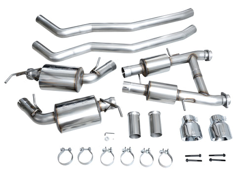 AWE Tuning 11-24 Dodge Durango 5.7L Touring Edition Exhaust w/ Chrome Silver Tips - 3015-32575