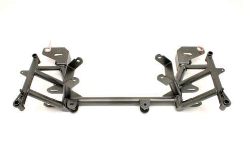 BMR 98-02 4th Gen F-Body K-Member w/ LS1 Motor Mounts and STD. Rack Mounts - Black Hammertone - KM003H