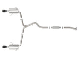aFe Subaru Forester XT 14-18 H4-2.5L (t) Takeda 2-1/2in to 2-1/4in 304 SS Cat-Back- Black Tip - 49-36804-B