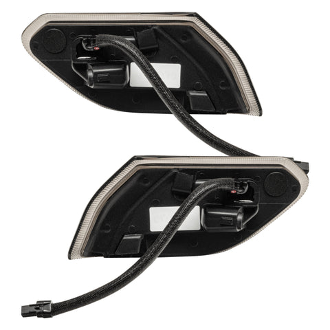 Oracle Jeep Wrangler JL Smoked Lens LED Front Sidemarkers - 5853-504