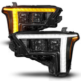 ANZO 22-24 Toyota Tundra (w/Factory LED Refl.) Z-Series Full LED Proj Headlights - Pass. Side ONLY - 111599X-R