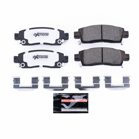 Power Stop 08-17 Buick Enclave Rear Z26 Extreme Street Brake Pads w/Hardware - Z26-883
