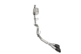 Corsa 2021-2025 Ford F-150 SuperCab/6.5in Bed 3.5L V6 Sport Cat-Back Single Side Exit- - 21166BLK