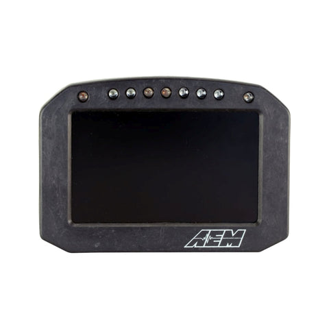 AEM CD-5G Carbon Flush Digital Dash Display w/ Internal 20Hz GPS & Antenna - 30-5602F