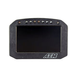 AEM CD-5LG Carbon Logging Flush Digital Dash Display w/ Internal 20Hz GPS & Antenna - 30-5603F