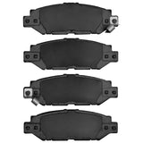 DFC 92-00 Toyota Supra Rear 4000 Hybridynamic Brake Pads - 4000-0572-00
