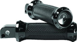 Performance Machine Footpegs Overdrive Passenger - Black Ano - 0035-1245M-B