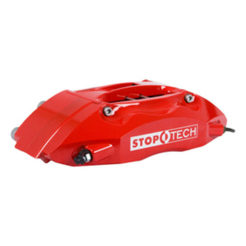 StopTech BBK 93-98 Toyota Supra Front ST-40 355x32 Red Slotted Rotors - 83.857.4700.71