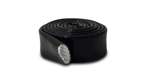 Vibrant 7/8in O.D. Heat Protect Flexible Sleeving (5 foot length) Black - 25812