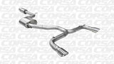 Corsa 14-15 Volkswagen GTI Mk7 Polished Sport 3.0in Cat-Back Dual Rear Exit - 14834