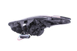ANZO 2011-2014 Hyundai Elantra Projector Headlights w/ Halo Chrome (CCFL) - 121455