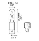Hella Bulb 73 12V 11W W21X49D T175 (2) - 73TB