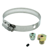 Autometer Thermocouple Fitting Kit 1/8in NPT Male w/ Set Screw and Band Clamp - 3256