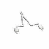 MagnaFlow 10-12 Cadillac CTS V6 3.0L (Exc AWD) Dual Split Rear Exit Stainless Cat Back Perf Exhaust - 15136