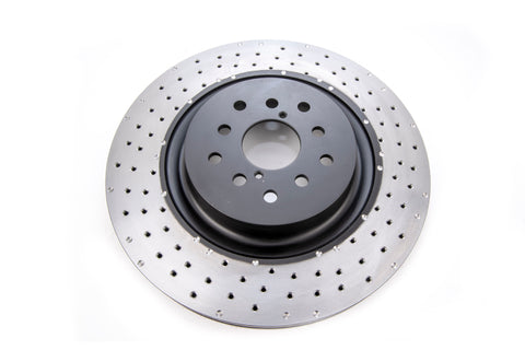 DBA 04-17 Subaru WRX STi Front Cross Drilled/Dimpled 4000 XD Series Rotor - DBA43050XD-10