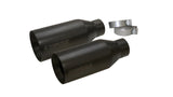 Corsa 2017 Ford F-150 Raptor 3in Inlet / 5in Outlet Black Cerakote Tip Kit (For Corsa Exhaust Only) - 14051BPC