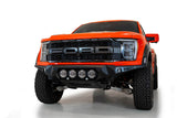 Addictive Desert Designs 2021+ Ford Raptor Bomber Front Bumper w/ 4 Rigid 360 6in Light Mounts - F210014110103
