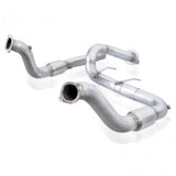 Stainless Works 2017 F-150 Raptor 3.5L 3in Downpipe High-Flow Cats Factory Connection - FTR17DPCAT