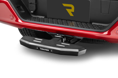 Go Rhino RB20 Slim Hitch Step - 18in. Long /  Universal (Fits 2in. Receivers) - Tex. Blk - RB620SPC