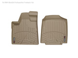 WeatherTech 06-08 Honda Pilot Front FloorLiner - Tan - 450591