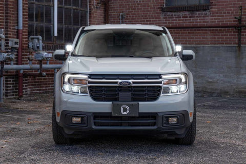 Diode Dynamics 2022+ Ford Maverick SS3 Sport Stage Series Ditch Light Kit Yellow Combo - DD7763