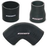 Mishimoto 2.5 Inch Black 90 Degree Coupler - MMCP-2590BK