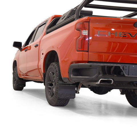 Putco 15-19 Chevy Silv/Sierra HD Dually - (Fits Front) - Set of 2 Mud Skins - HDPE w/ Hex Shield - 78270
