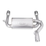 Stainless Works 2018+ Jeep Wrangler JL 304SS Factory Connect 2.5in Axle Back Exhaust System - JPJLAB