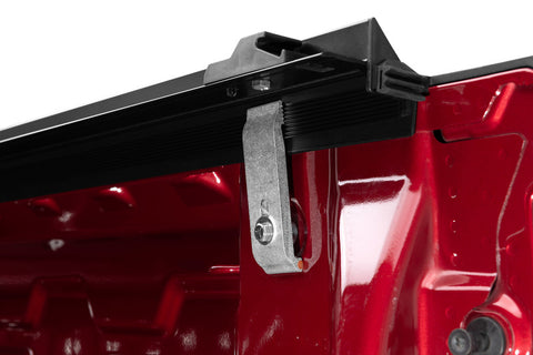 Lund 07-17 Chevy Silverado 1500 (8ft. Bed) Genesis Roll Up Tonneau Cover - Black - 96094