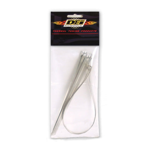 DEI Stainless Steel Locking Tie Eight 8in and Four 14in per pack - 10205