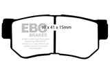 EBC 08-09 Hyundai Azera 3.3 Redstuff Rear Brake Pads - DP31392C